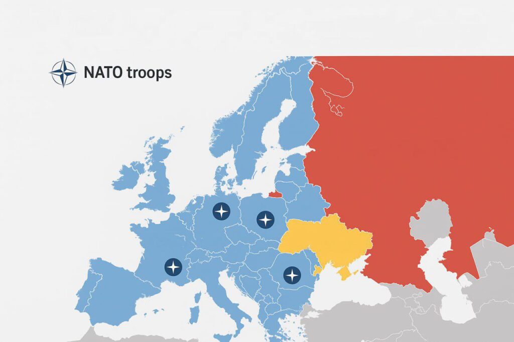 NATO क्या है? Global Politics में Role Explained। Map showing NATO