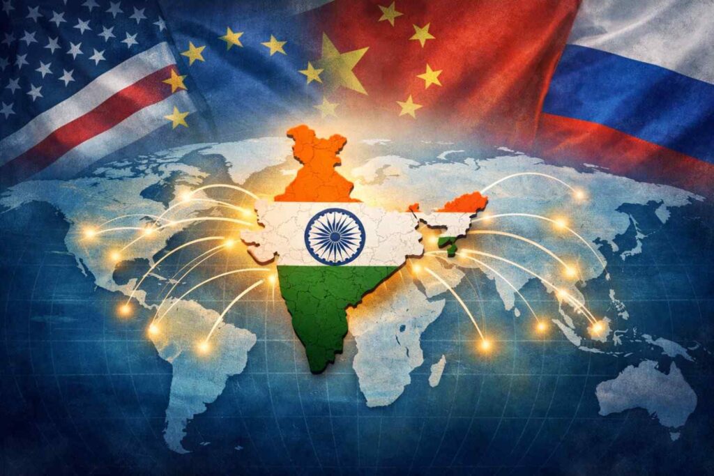 भारत की विदेश नीति: 1947 से अब तक का इतिहास, सिद्धांत और रणनीति भारत की विदेश नीति का वैश्विक परिप्रेक्ष्य